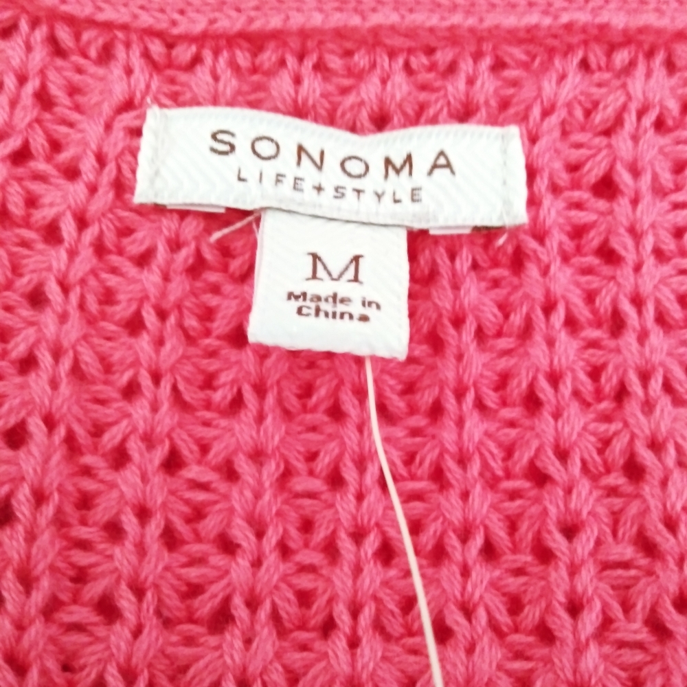 Sonoma Lifestyle Pullover Shaker Sweater - Picture 2 of 5